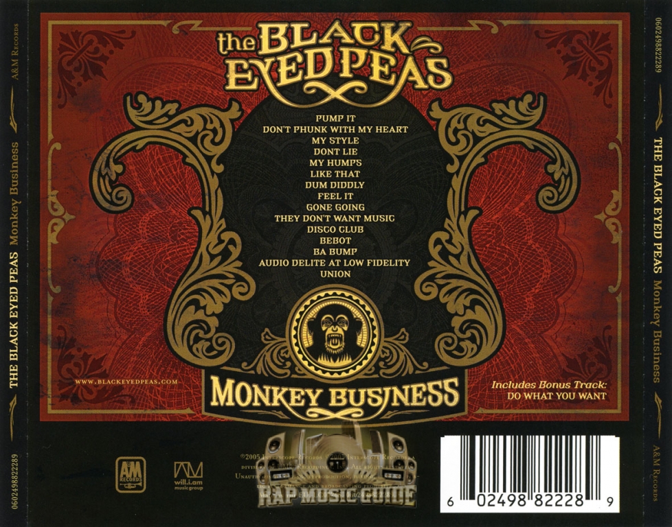 The Black Eyed Peas - Monkey Business: CD | Rap Music Guide